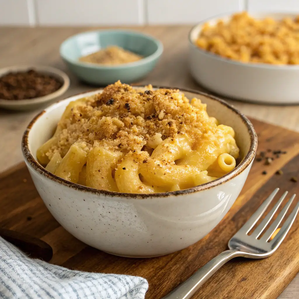 Delicious Serving of High Protein Mac and Cheese