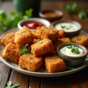 Crispy Vegan Chicken Nuggets