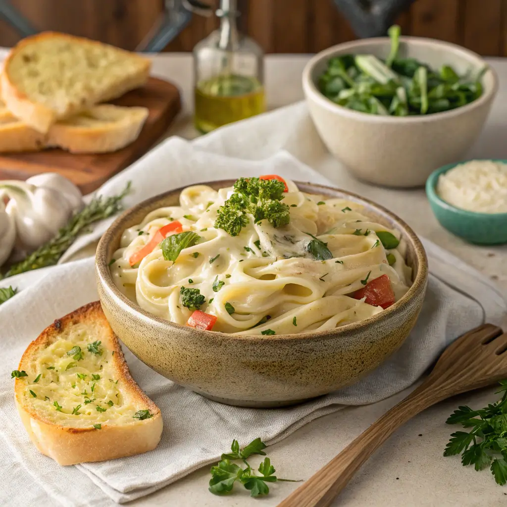 Vegetarian Alfredo Recipe 