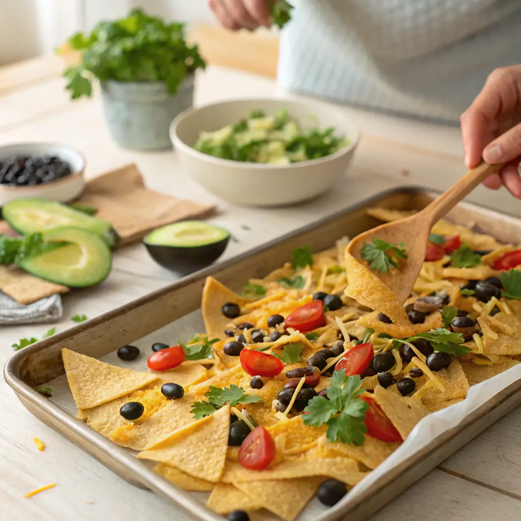 Step-by-Step How to Make Vegetarian Nachos Recipe