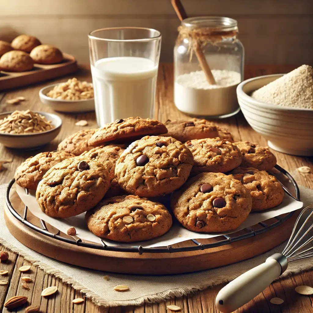 Perfectly Baked Gluten Free Cookies with a Homemade Mix