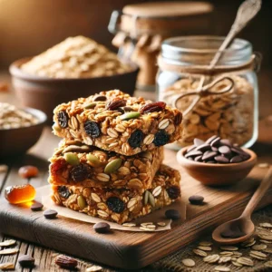 Chewy and Healthy Nut Free Granola Bars