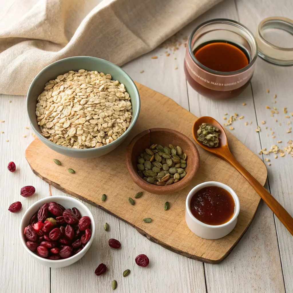 Key Ingredients for Nut Free Granola Bars