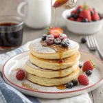 Fluffy Protein Pancakes Without Protein Powder